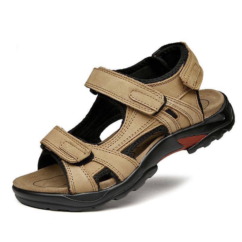 Leder-Sandale im römische Stil für Strand und Freizeit