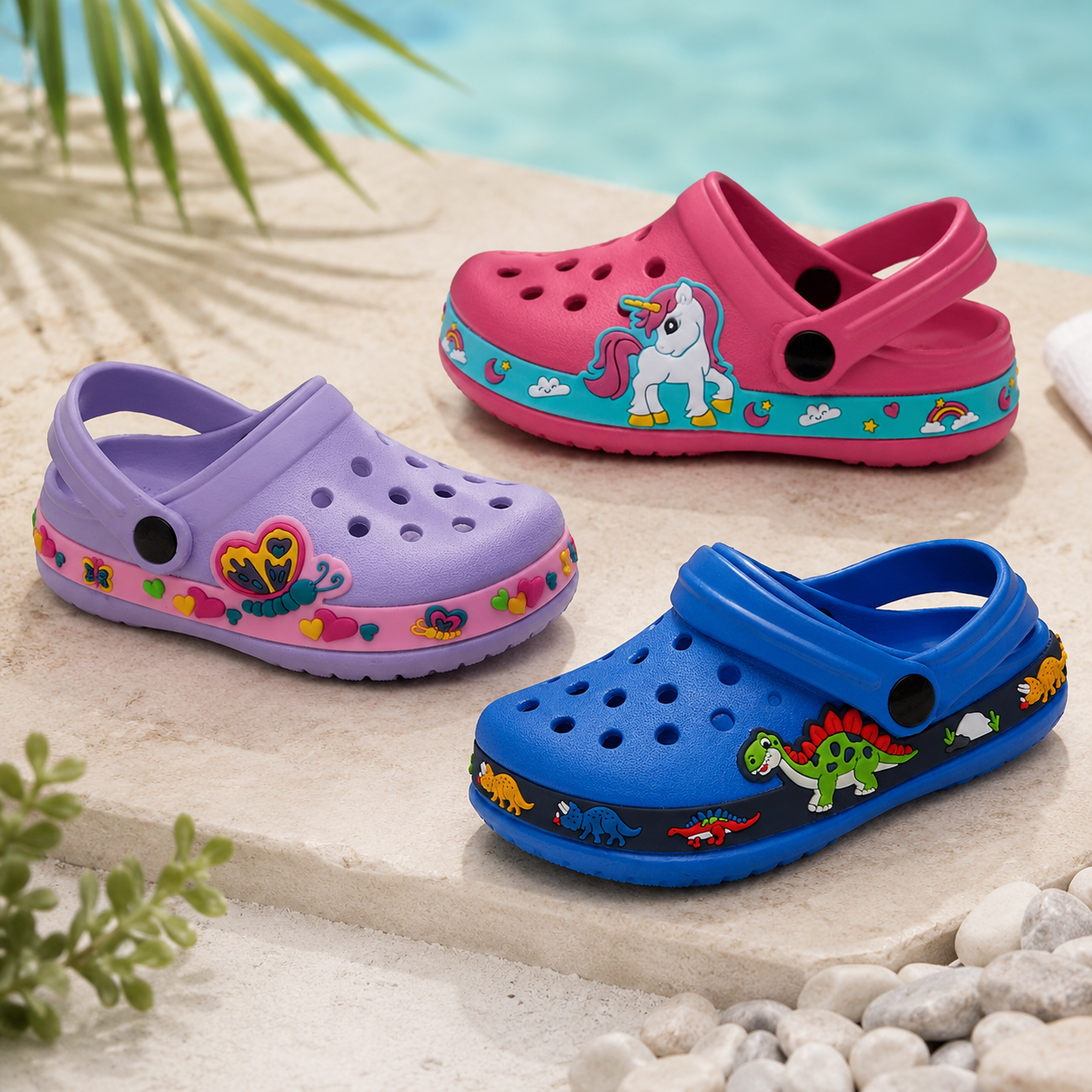 Chinder Crocs für Buebe & Meitli (2–6 Jahr)