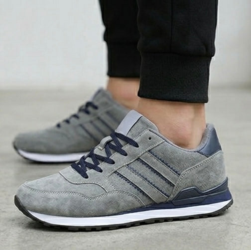 Sportlichi Casual-Herreschueh us Leder