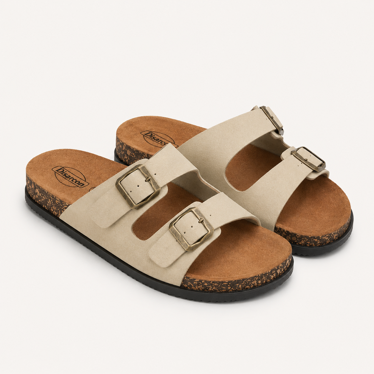 Summer-Sandale für Freizeit, Ferie & Strand – mit Doppel-Schnalle, rutschfeschtem & atmigsaktivem Design.